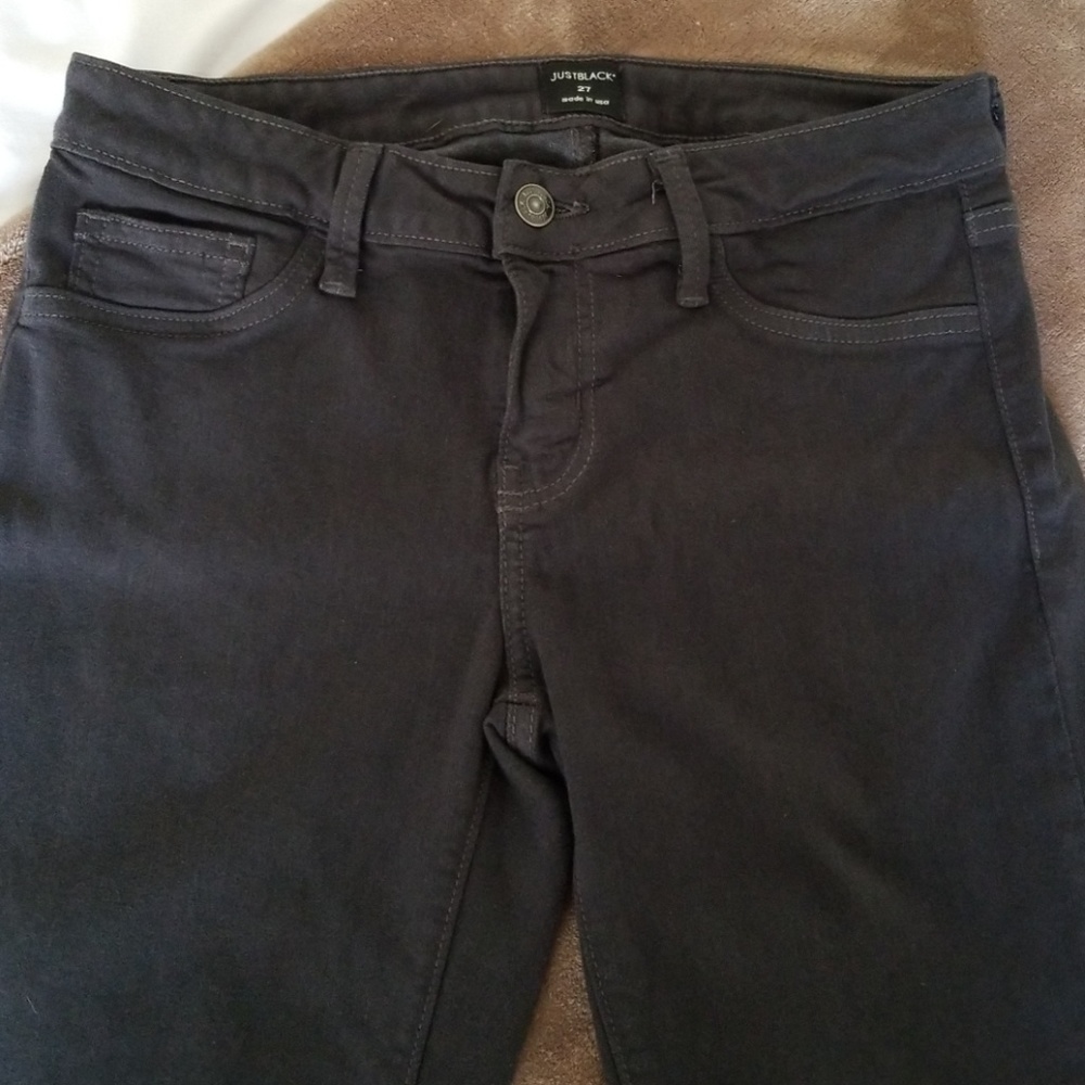 Just Black Charcoal Jeans